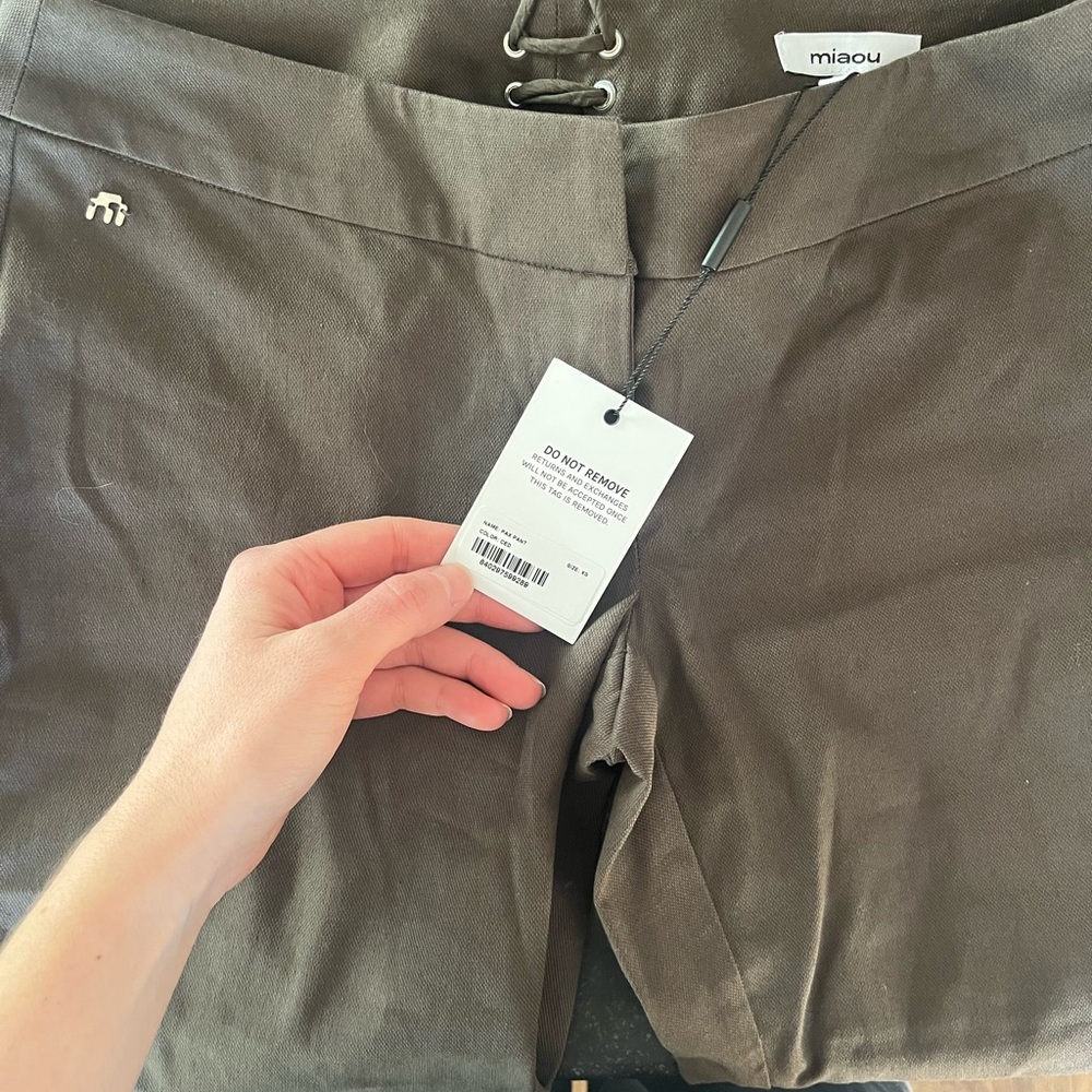 MIAOU LOW RISE PANT - Picture 3 of 3